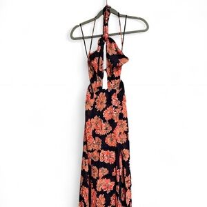 Reformation Floral Halter Maxi Dress